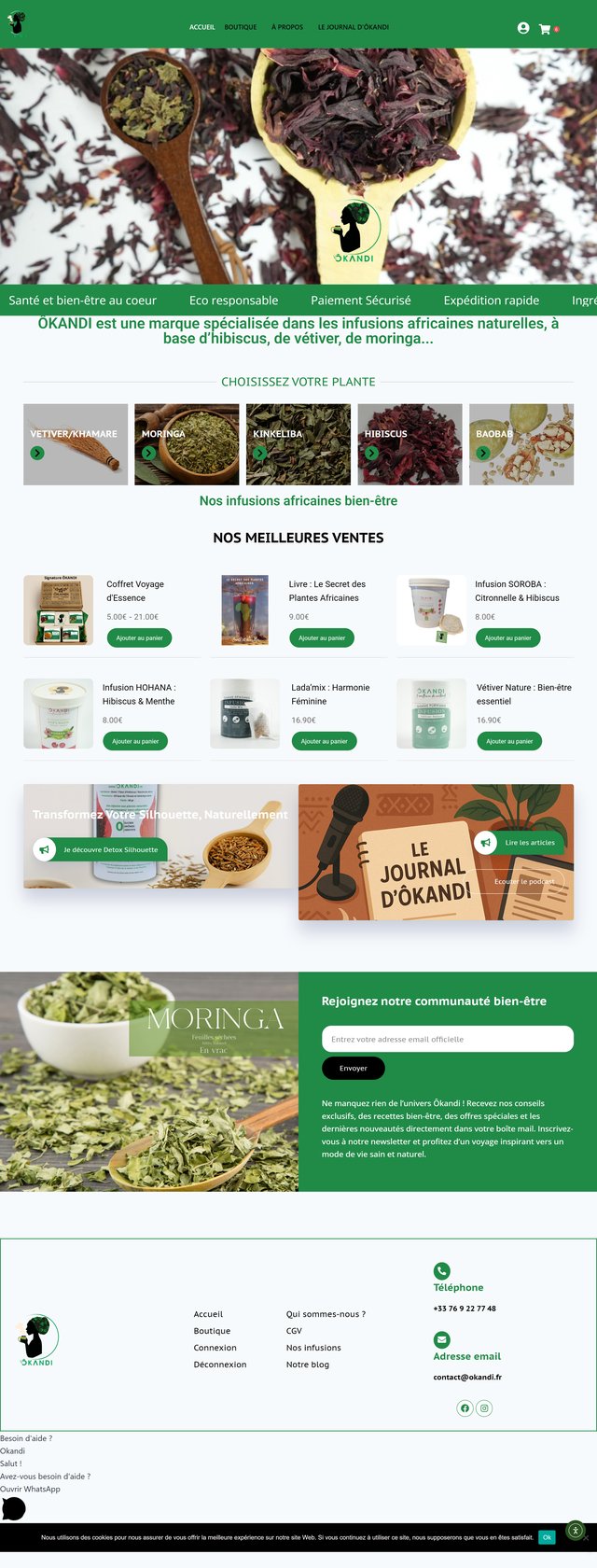 ÔKANDI — original site